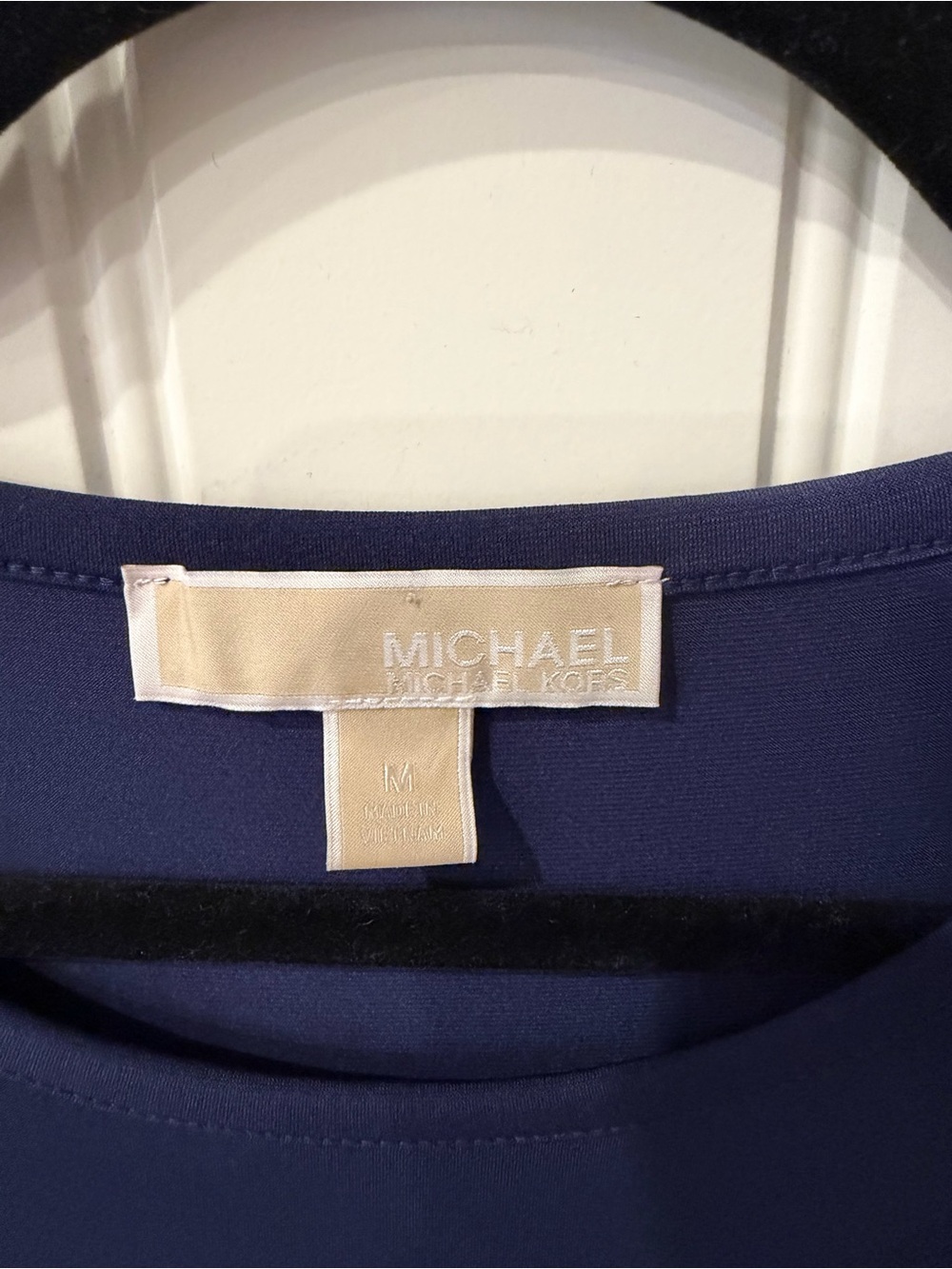 MICHAEL Michael Kors medium Navy Sleeveless Pleated-Hem Tank dress - Picture 2 of 7